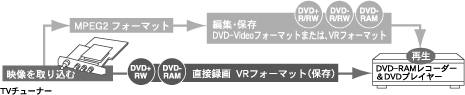 DVD+RWDVD-RAMfBAɒژ^BA^CEfBA^B