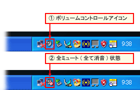 パソコンから音が出なくなった場合の対処方法は